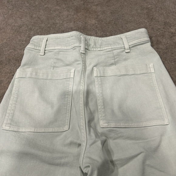 super cute green zara high rise jeans - Picture 4 of 5